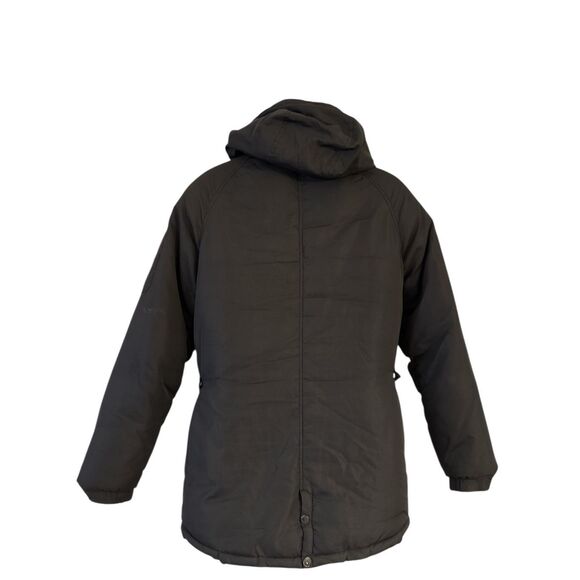 Alcott Company Men’s Explorer Parka Puffer Style Hooded Coat Black Size Small - Picture 2 of 13